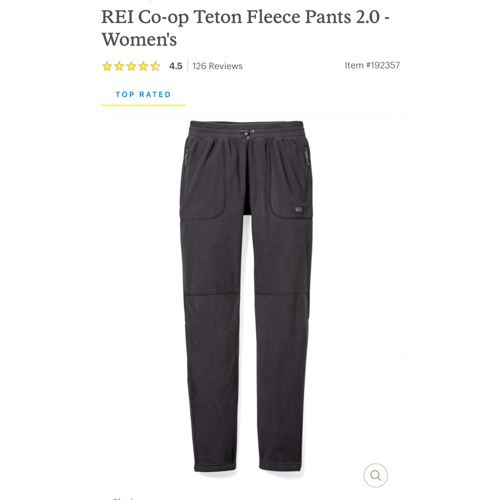 REI Teton Fleece Pants 2.0